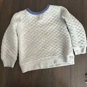 Quilted sweat shirt - gap